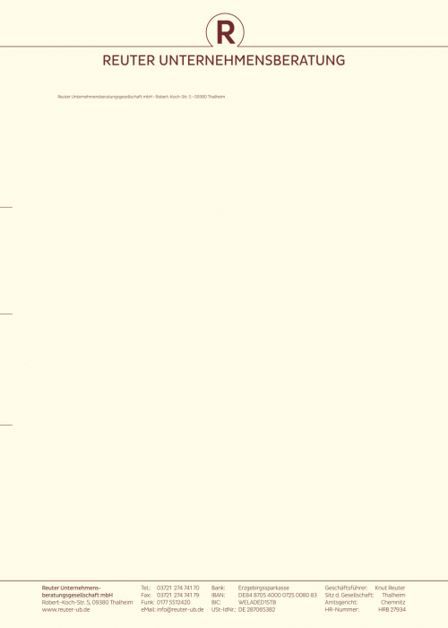 reuter unternehmensberatung brief