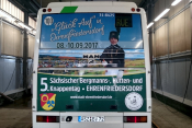 Linienbusbeschriftung Bergmannstag