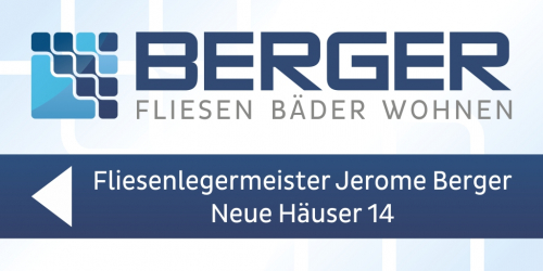 berger jerome hinweisschild