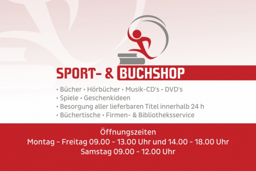 sport und buchshop vorn