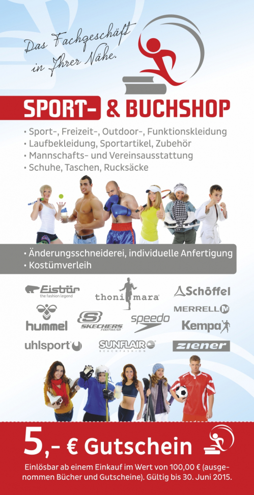 sport und buchshop flyer hinten