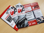 a o autoservice flyer