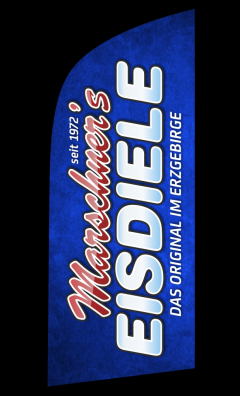 marschners eisdiele beachflag