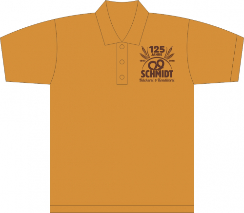 schmidt baeckerei poloshirt