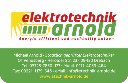 etechnik arnold visitenkarte