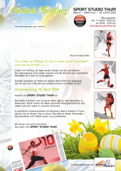 sport2000 brief-mailing 2014