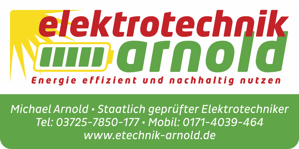 etechnik arnold werbeschild