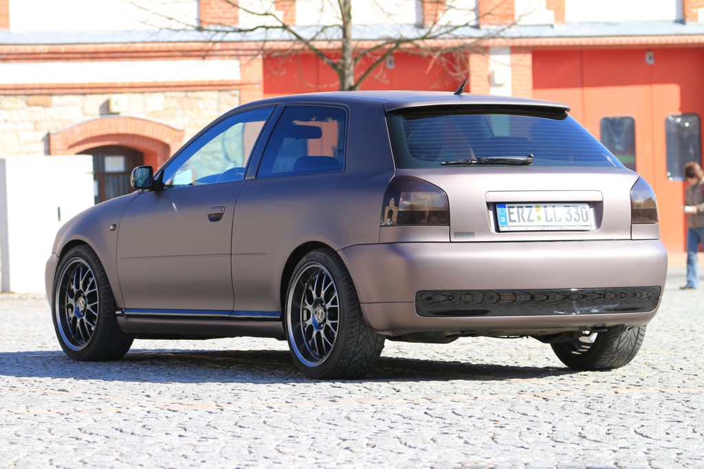 Audi A3 8P Mystic Bronze Matt Metallik - Folierung und